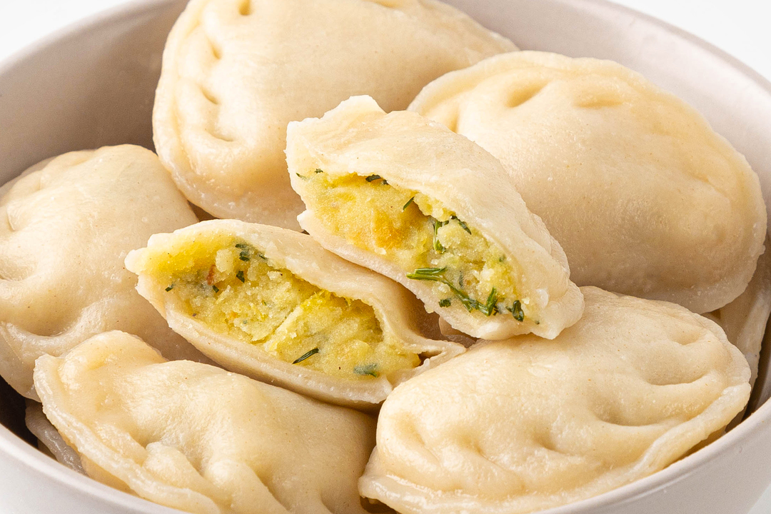 

Вареники с печеным картофелем и зеленью 500 г