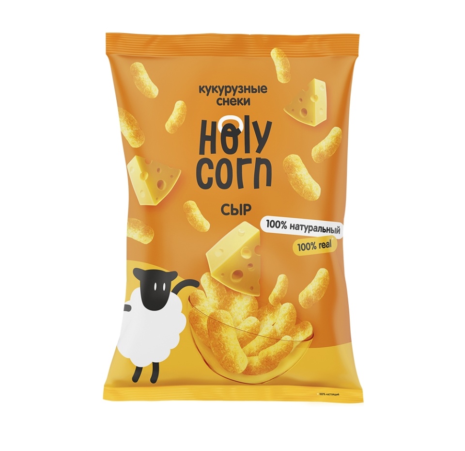 

Снеки кукурузные Holy Corn Сыр 50 г