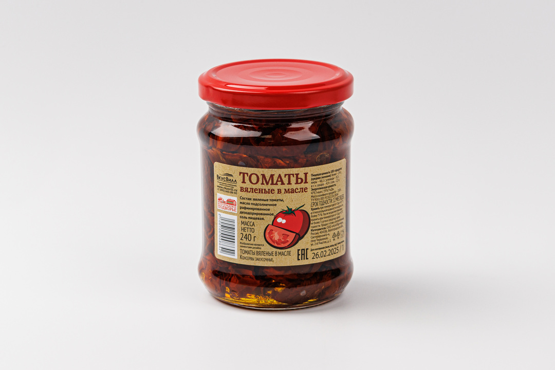 

Томаты вяленые в масле