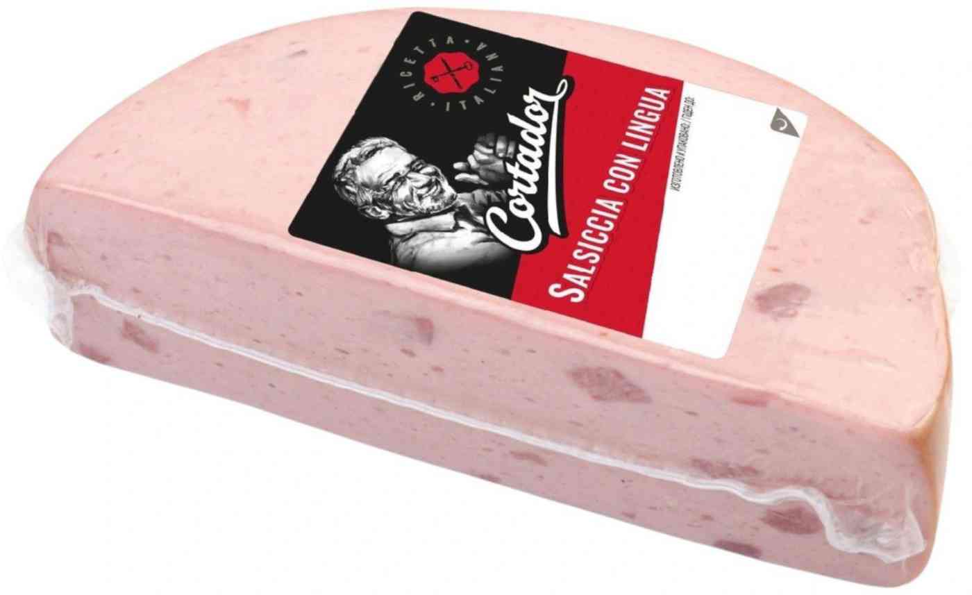 

Kолбаса Cortador Salsiccia Con Lingua варёная категории А 300 г