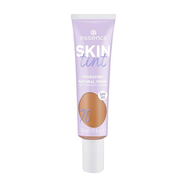 Тональная основа - тинт для лица Essence Skin tint SPF 30 70 30 мл