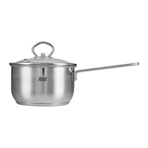 Ковш Hitt Flammkuchen со стеклянной крышкой 1.7 л