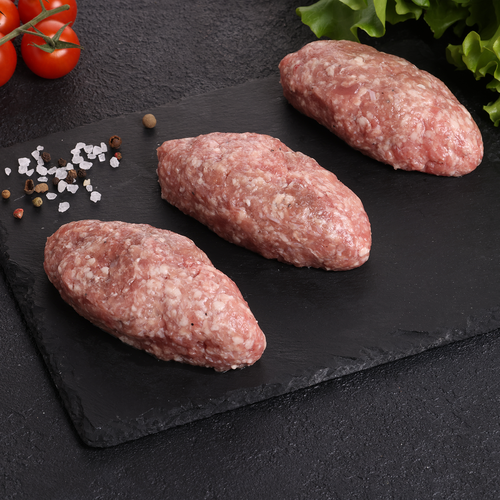 

Котлеты мясные натуральные Лента Fresh полуфабрикат охлажденный до 1.0кг