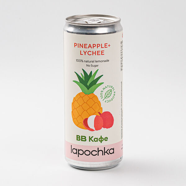 Лимонад Lapochka Pineapple-Lychee