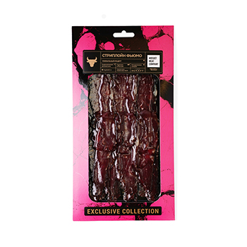 

Тонкий край говяжий Стриплойн Фьюмо Mяsoet Meat Company сыровяленый 90 г