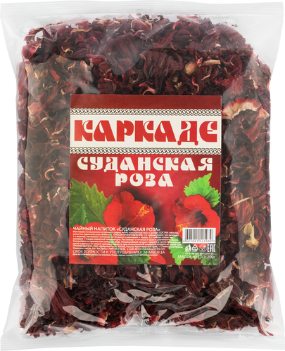 

Напиток чайный Добрыня Никитич Суданская роза Каркаде 200 г