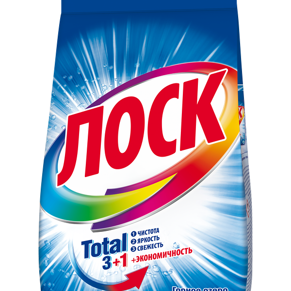 Стиральный порошок Лоск Горное озеро, 5.4 кг