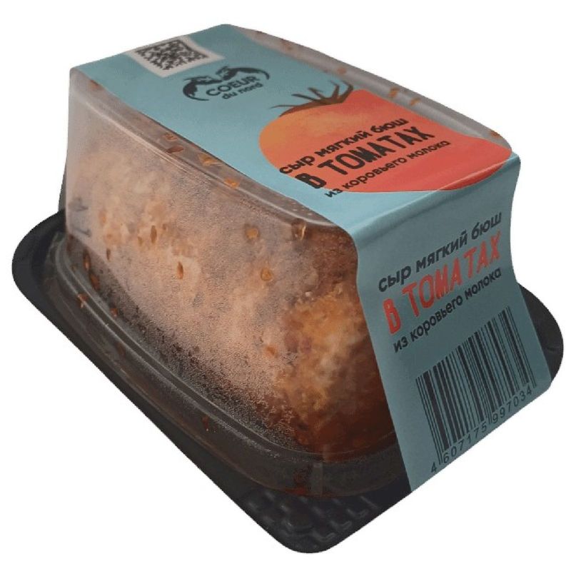 

Сыр Coeur du nord сливочный мягкий Бюш в томатах 45% 130 г