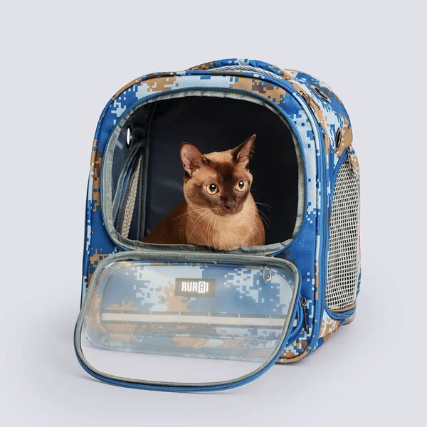 Рюкзак Rurri для переноски кошек и собак 36x42x26 см