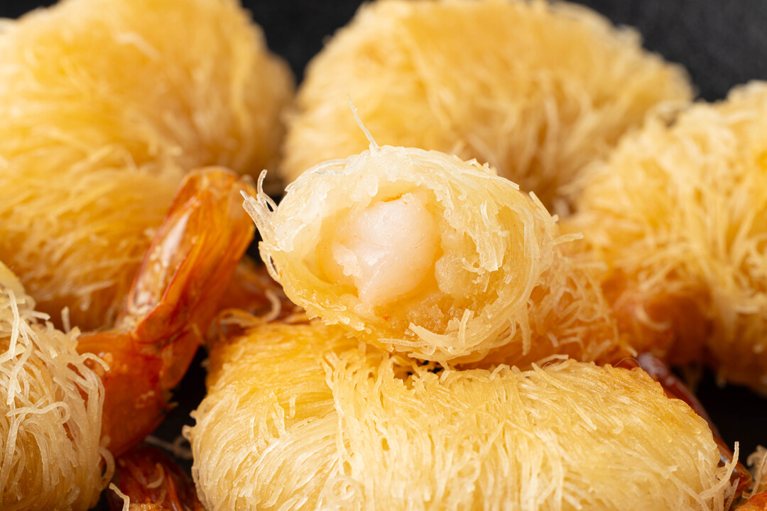 

Креветки тигровые ВкусВилл Катаифи замороженные 200 г