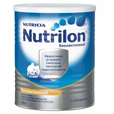 Смесь сухая детская Nutrilon Премиум (Premium) Безлактозная с рождения 400 г