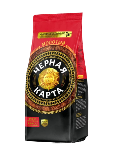 

Кофе Чёрная карта молотый 250 г