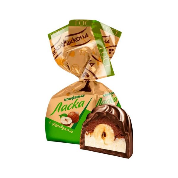 Конфеты Акконд Ласка  с фундуком вес