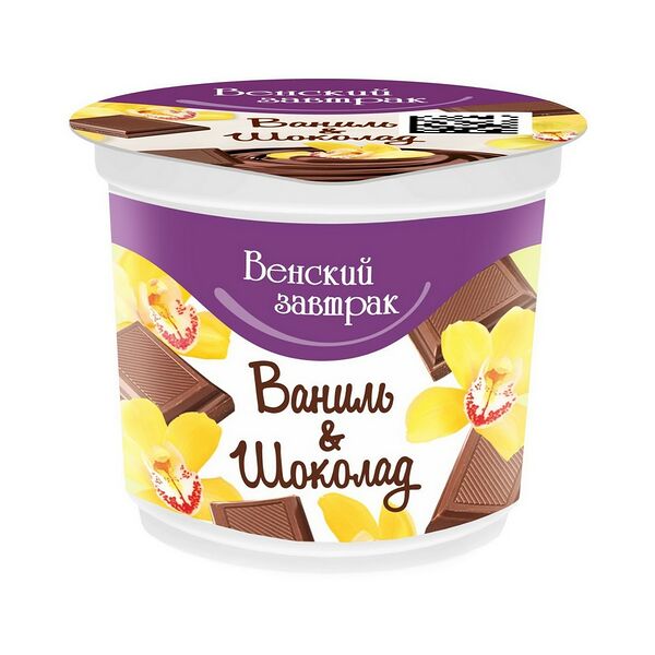 Десерт творожный Венский завтрак ваниль-шоколад 4% 150г