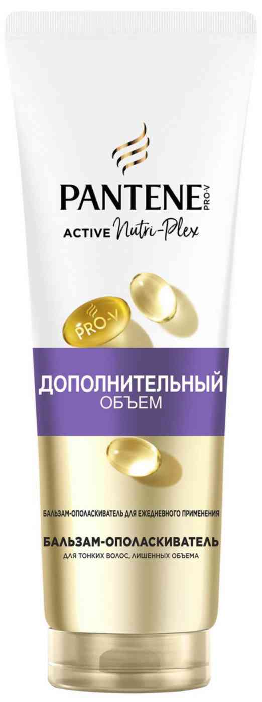 

Бальзам-ополаскиватель Pantene Pro-V Дополнительный объем для тонких волос лишенных объема 275 мл