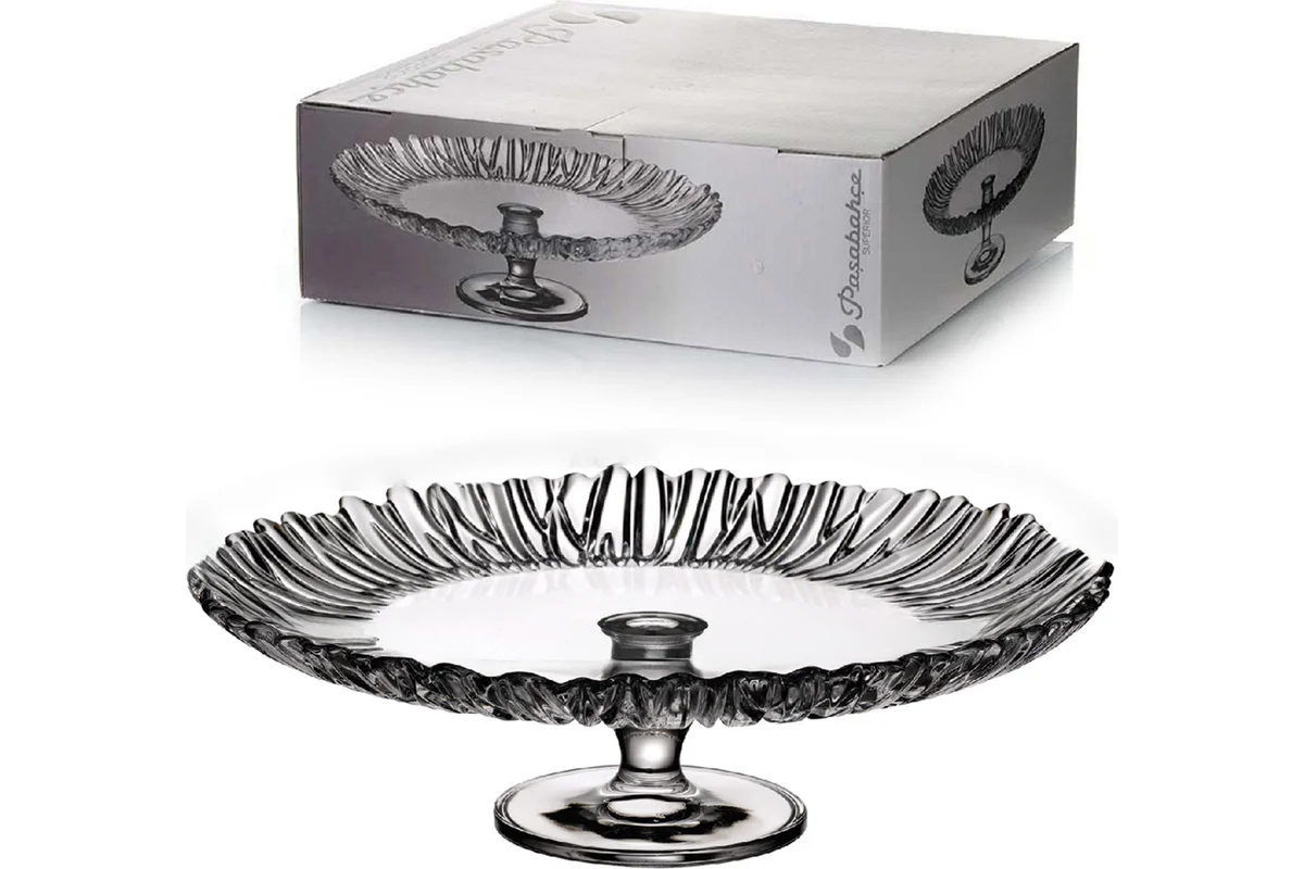 

Блюдо Pasabahce Aurora на ножке, 31.5 см