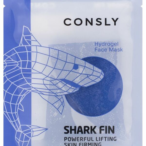 Маска для лица Consly Гидрогелевая с экстрактом акульего плавника 20 мл