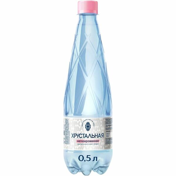 Вода питьевая Хрустальная негазированная 500 мл