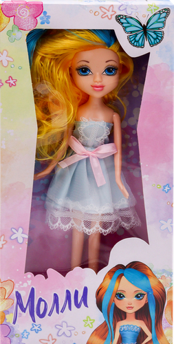 

Кукла Funky Toys в голубом платье 23 см