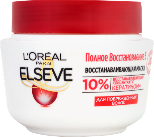 

Маска для поврежденных волос ELSEVE Полное Восстановление 5, 300мл