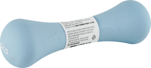 

Гантель ACTIWELL 1,5кг неопреновые, голубые, Арт. IR92004-D-1,5kg