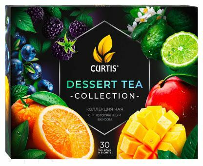 Набор подарочный Curtis Dessert Tea Collection в сашетах 58.5 г