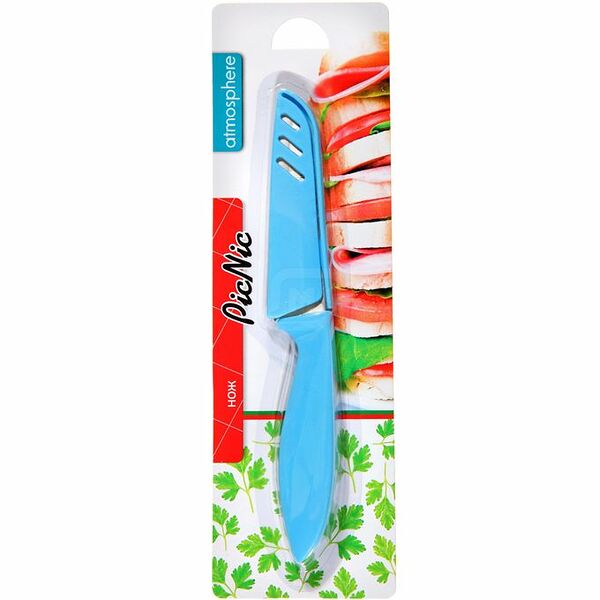 Нож Atmosphere of Art Пикник с чехлом в блистере в ассортименте