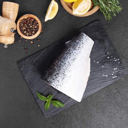 

Лосось Лента Fresh атлантический кусок (из замороженного сырья) вес
