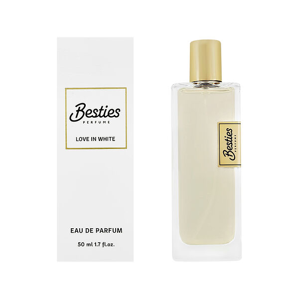 Парфюмерная вода Besties Perfume shimmer love in white 50 мл