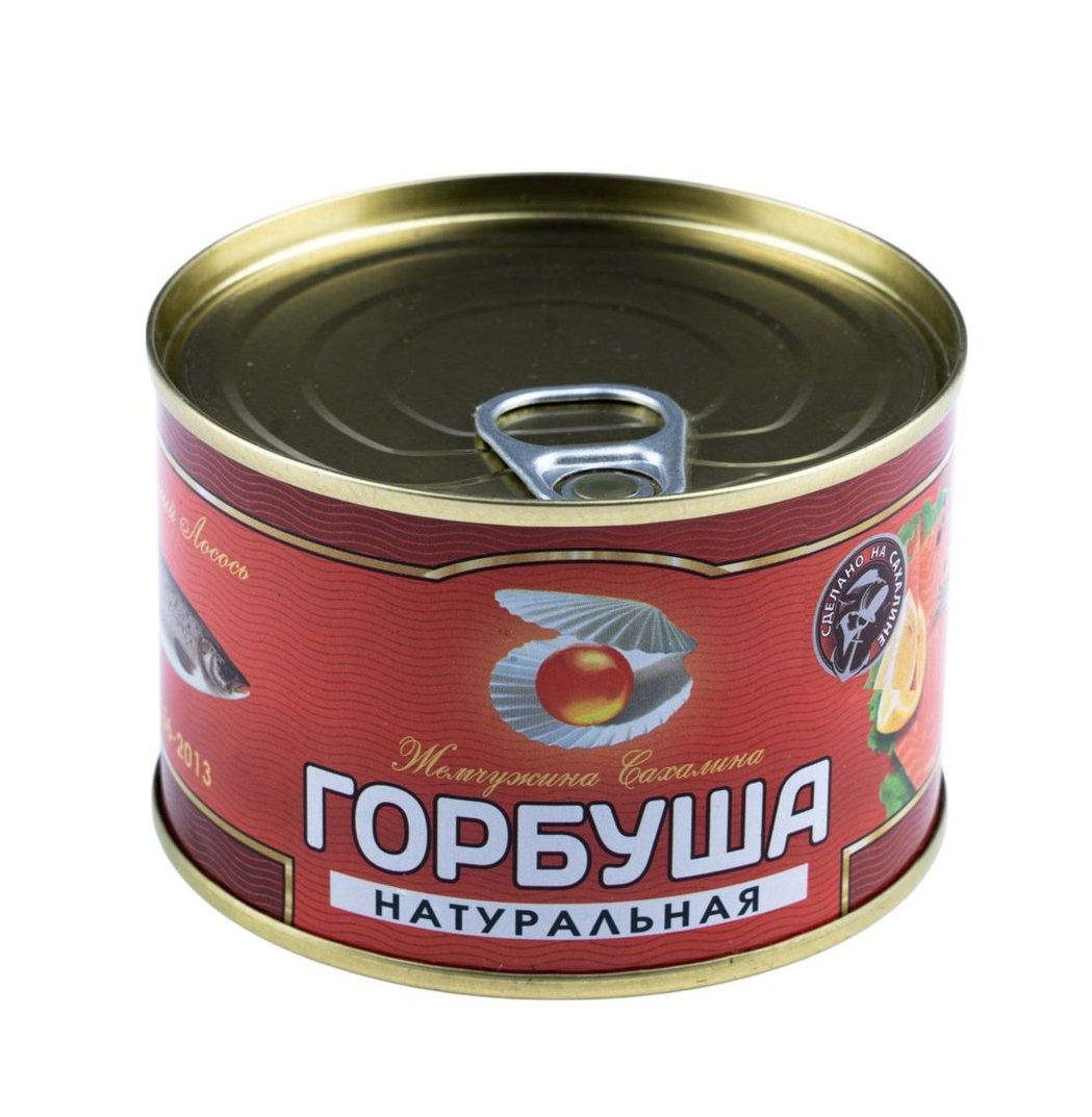 

Горбуша Жемчужина Сахалина натуральная 240 г