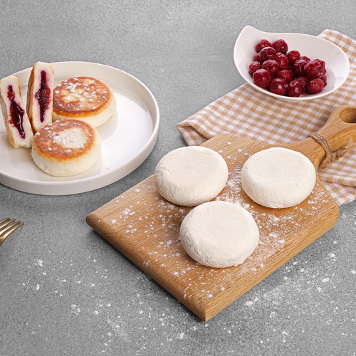 

Сырники Лента Fresh с вишневой начинкой замороженные вес