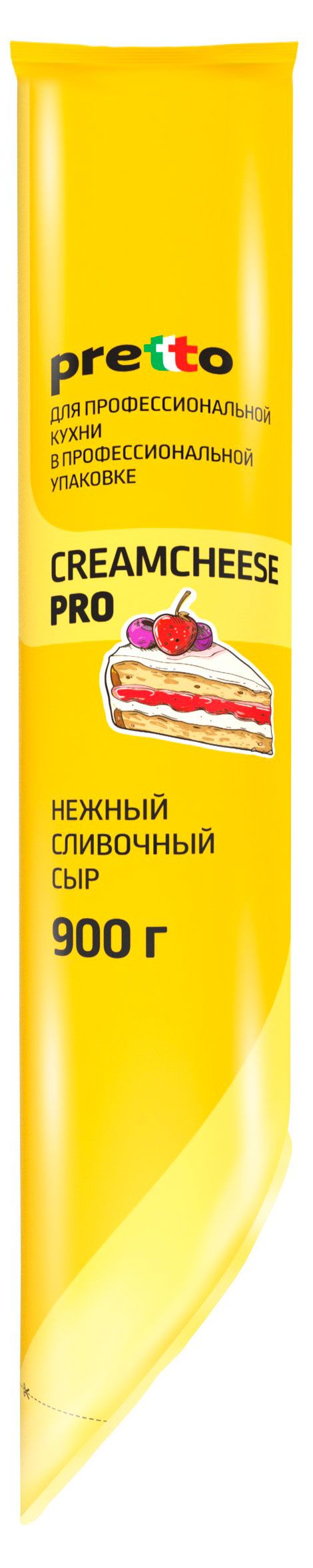 

Сыр мягкий Pretto Кремчиз Про 60% бзмж 900 г