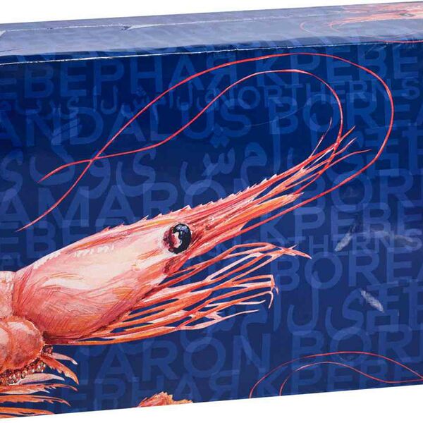 Креветки Шифудо северные варено-мороженые 120/150 2.5 кг