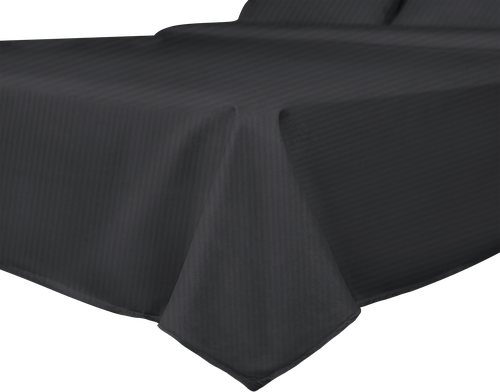 

Простыня Homeclub 200x220 см черная страйп-сатин