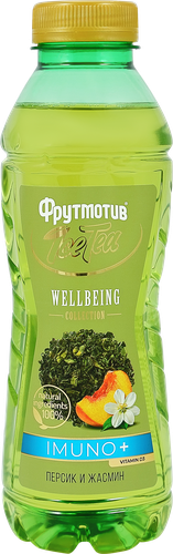 

Чай Зеленый Фрутмотив Wellbeing персик и жасмин 500 мл