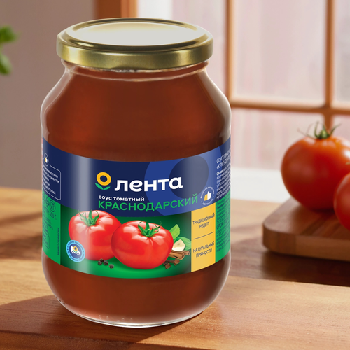 

Соус ЛЕНТА Краснодарский томатный, 500г
