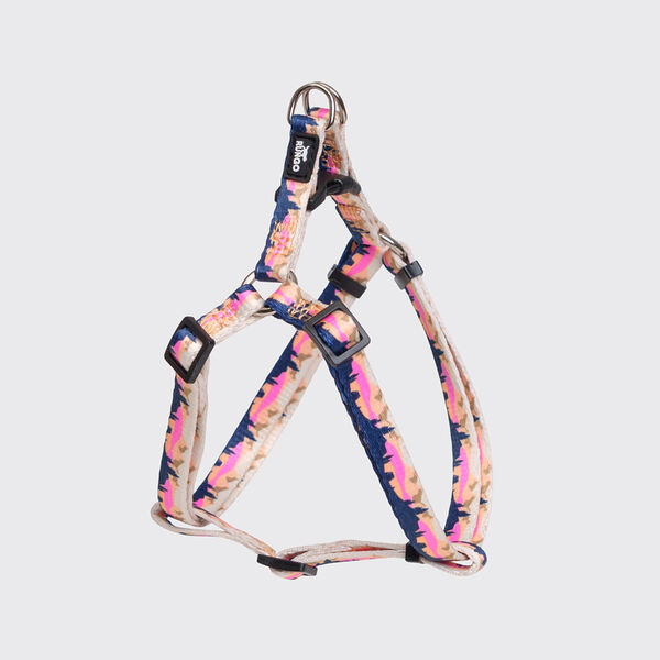 Шлейка Rungo Step-in ширина 10 мм, обхват груди 28-38 см, горный розовый