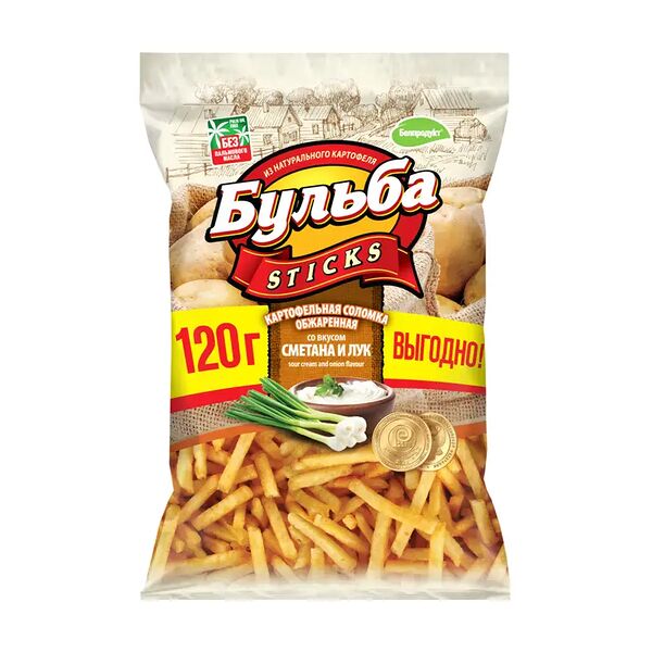 Соломка из картофеля 