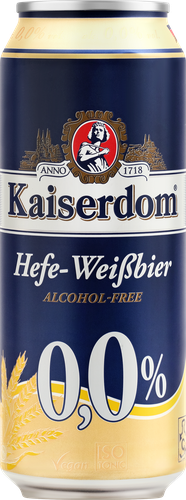 

Пиво пшеничное Kaiserdom Hefe-Weissbier безалкогольное 500 мл