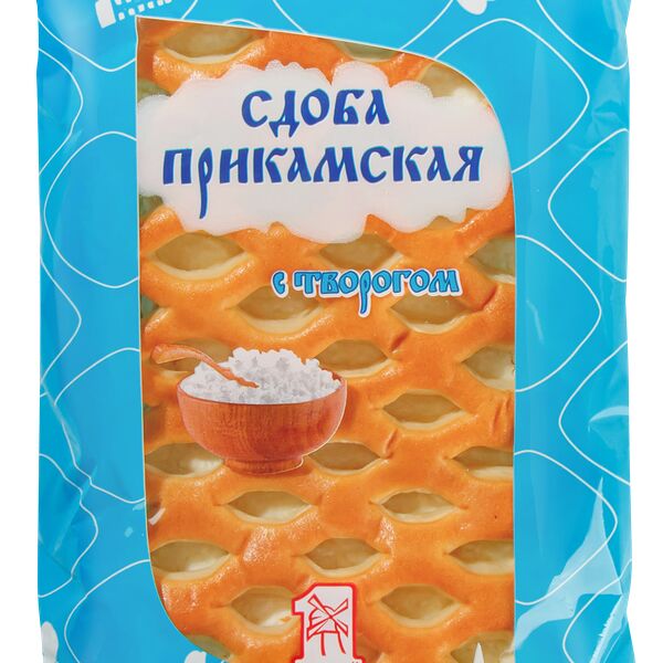 Сдоба Первый хлеб Прикамская с творогом 150 г
