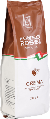 

Кофе молотый ROMEO ROSSI Crema натуральный жареный, 250 г