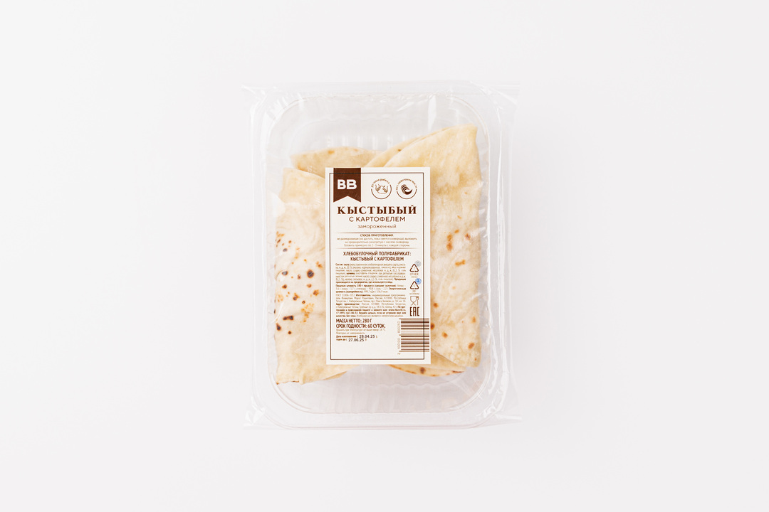 

Кыстыбый с картофелем ВкусВилл замороженный 280 г