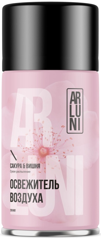 

Освежитель воздуха Arluni Сакура и вишня сменный баллон 250 мл