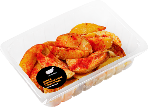 

Дольки картофельные Киты еды аппетитные, запеченные, весовые