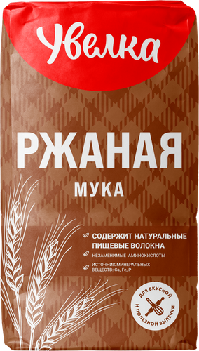 

Мука Увелка Ржаная обдирная