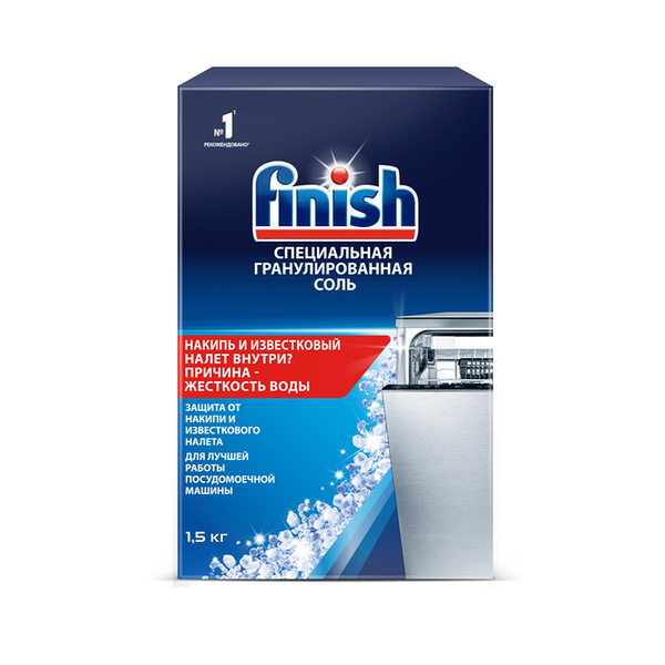 Соль для посудомоечных машин Finish 1.5 кг