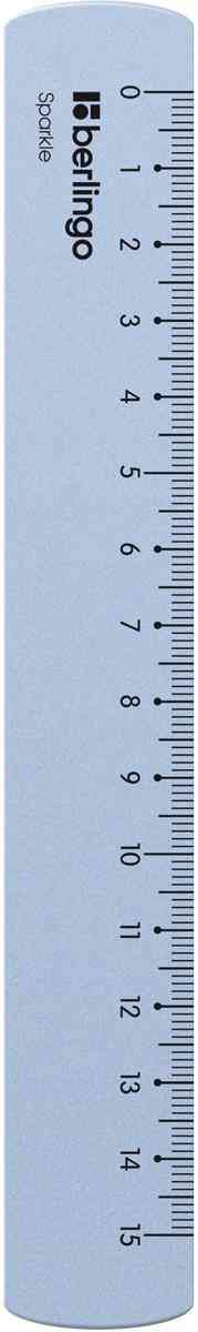 

Линейка Berlingo Sparkle 15 см 1 шт. цвет в ассортименте