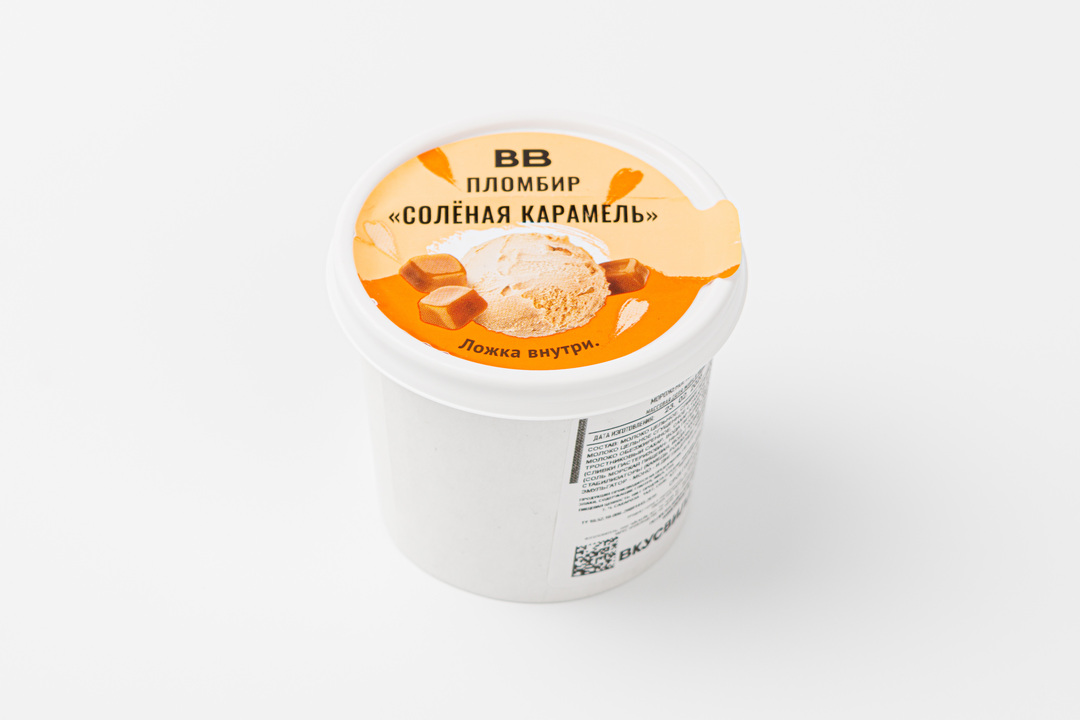

Мороженое ВкусВилл Соленая карамель 85 г