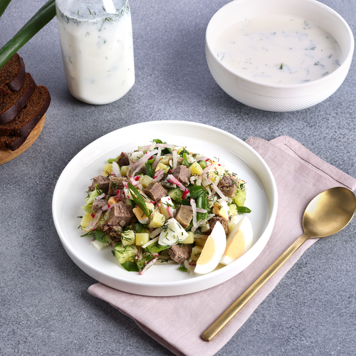 

Набор для окрошки Лента Fresh мясной весовой