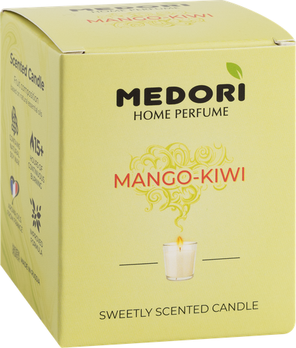 

Ароматическая свеча Medori Mango & Kiwi 70 мл